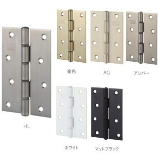 ステンレス　厚口丁番（リング入）