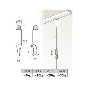 ロックフック（コード325034）