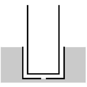 バリカーピラー型　車止め　スタンダード　スチールタイプ　φ114.3　H850