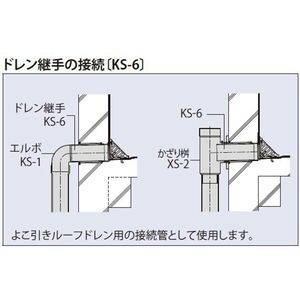 ドレン継手 125mm