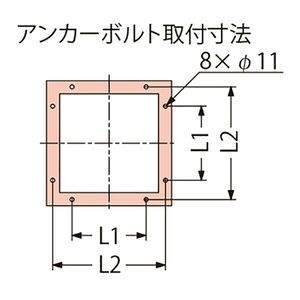 タイル用 ステンレス目地 施錠式 密閉形（防水・防臭形） 二重蓋 充填深さ40mm T荷重：T-2