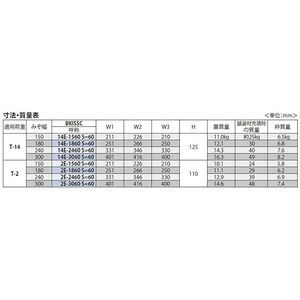 ボーダースリット（スリット幅60mm） T荷重：T-14　蓋+枠セット