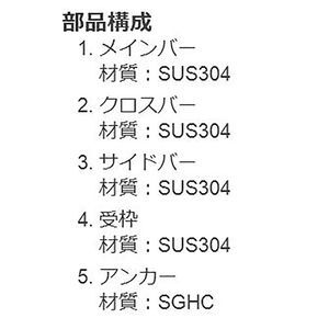 『ステンレス製グレーチング』滑り止め模様付　3mmフラットバー　横断溝・側溝用　T荷重：歩行用　すきま10mm(P=13mm)