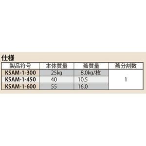 床吊型　排水桝・会所桝 流出口1ヵ所