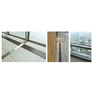 フロアルーバー（ステンレス製）プレーンタイプ単独用