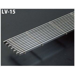 フロアルーバー（ステンレス製）プレーンタイプ中間用（本体のみ）