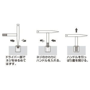 グレーチング用金具GCH型