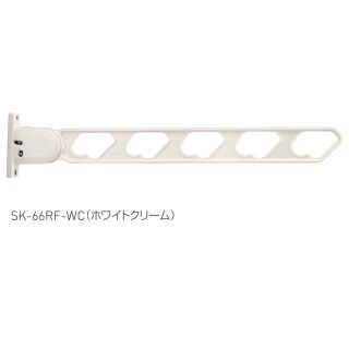 ラチェット式物干金物　窓壁用　上下可動型